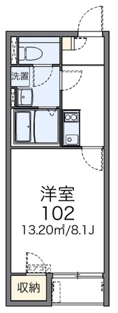 レオネクスト佃52230の物件間取画像